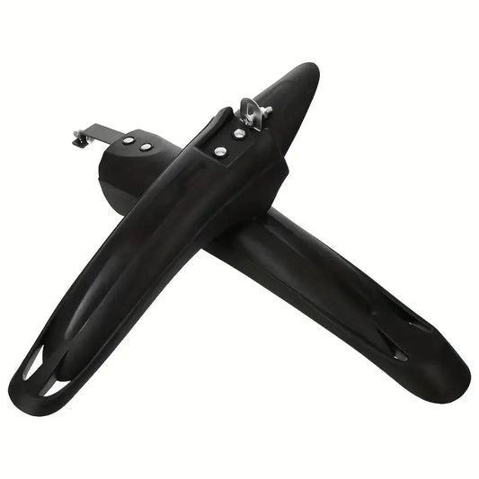 Bike Mudguard Set (2pcs) – Dustproof Front & Rear Splash-Proof Fenders, Universal Fit for Mountain & Road Bicycle