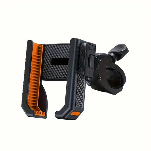 Bike & Motorcycle Phone Holder – 360° Rotation Handlebar Mount for Bicycles, E-Scooters & Motorcycles, Fits 4.5–7" Smartphone