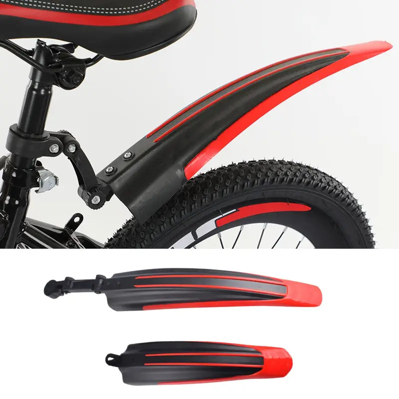 Adjustable Bike Fender – Thickened Full-Cover Mudguard for Mountain & Road Bicycles, Rain Protection