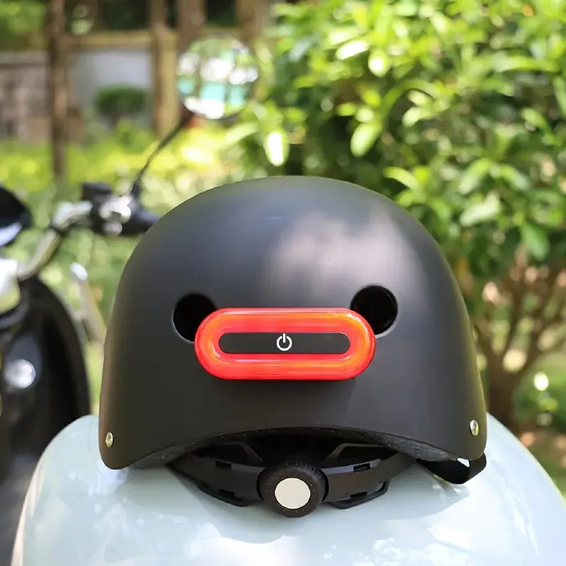 Kihous 16-Lamp LED Helmet Light – Rechargeable Bike & Motorcycle Helmet Safety Accessory