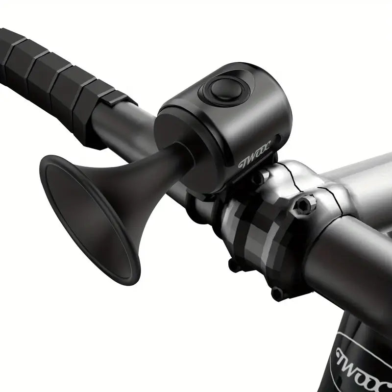 TWOOC Electric Bicycle Horn – 120dB Loud Sound Safety Bell, Compact & Easy Mount