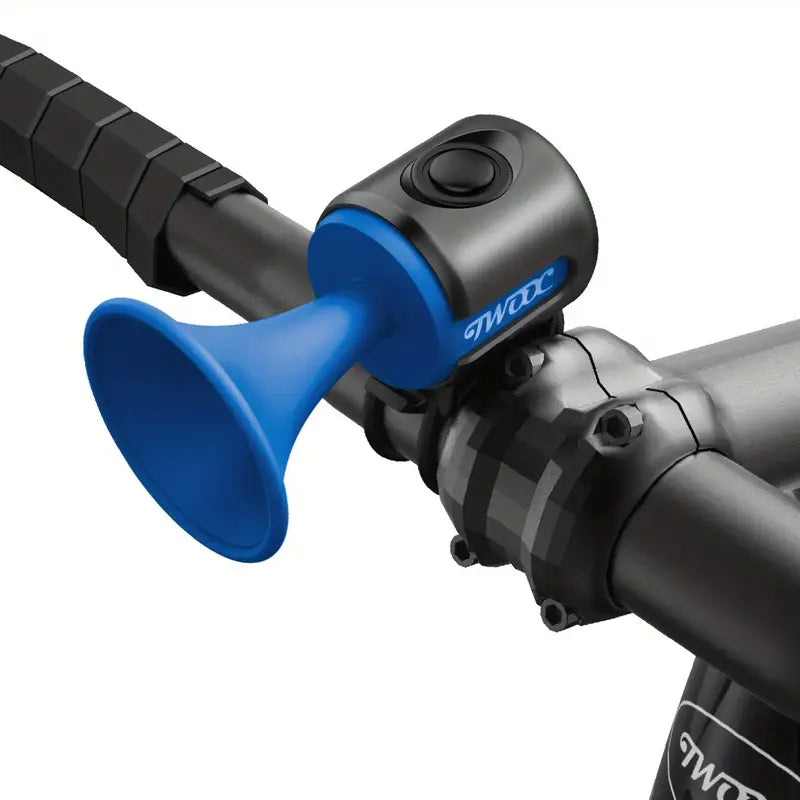 TWOOC Electric Bicycle Horn – 120dB Loud Sound Safety Bell, Compact & Easy Mount
