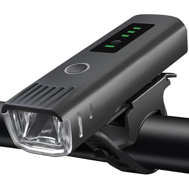 Bike Front & Tail Light Set – 400 Lumens, 1200mAh Battery, 4 Modes, IPX4 Waterproof USB Rechargeable Cycling Lights